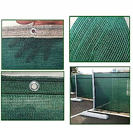 Abk Plastik %95'lik Yeşil Gölgelik File Tente  4m x 6m , Çit Filesi, Çit Örtüsü - Fitil + Kuş Gözü