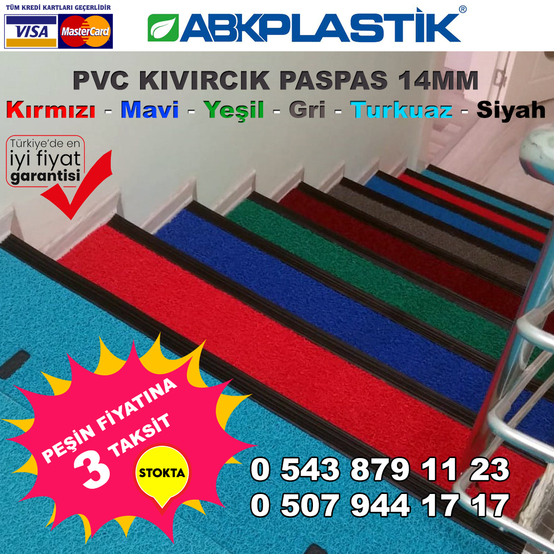 PVC Kıvırcık Paspas