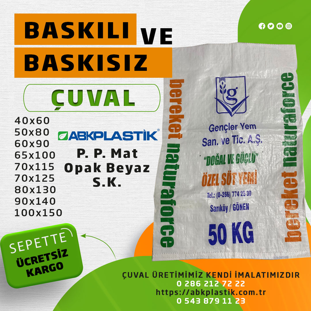 Baskılı ve Baskısız Çuval