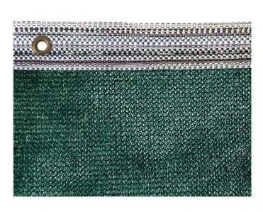 Abk Plastik %95'lik Yeşil Gölgelik File Tente  6m x 8m , Çit Filesi, Çit Örtüsü - Fitil + Kuş Gözü